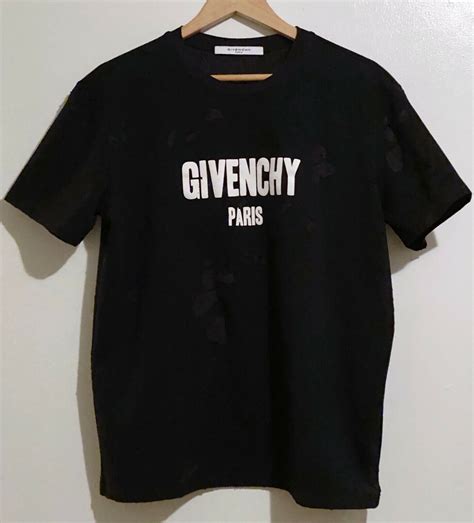 givenchy tee ebay|givenchy graphic tee.